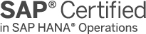 SAP CERTIFIED IN SAP HANA OPERATIONS SERVICES